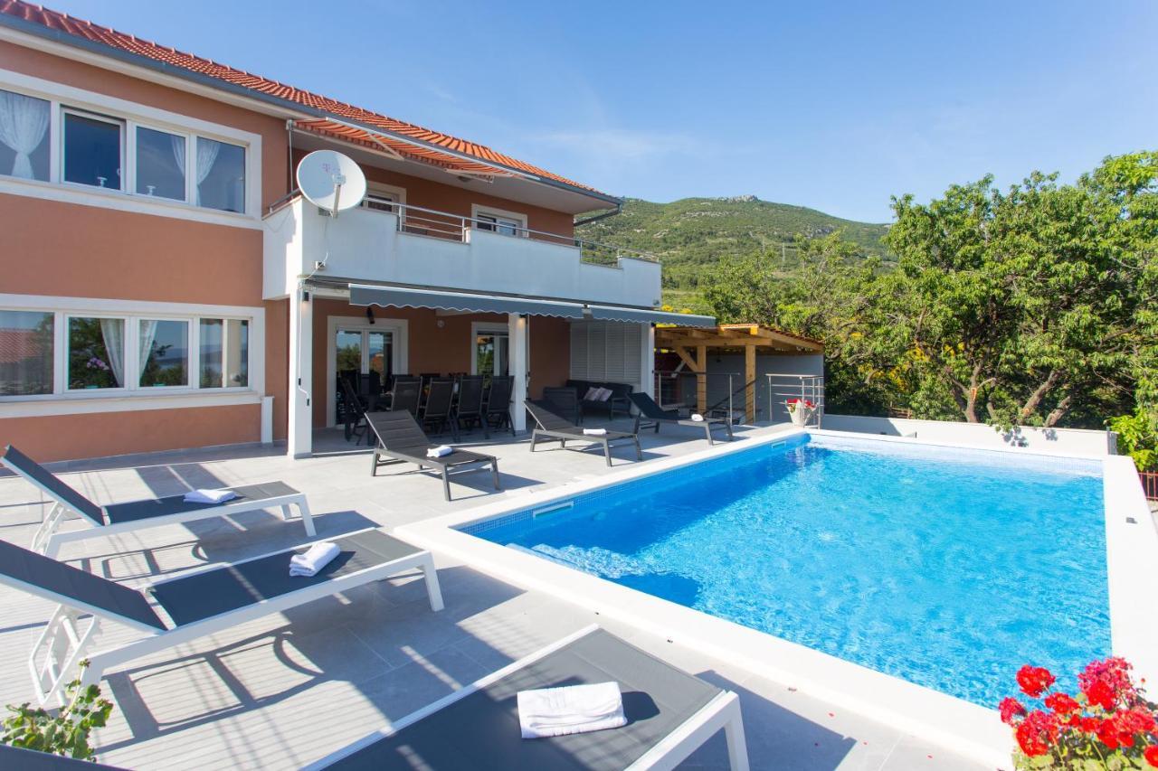 Kaštel Stari Villa Ivano With Sea&Mountain View מראה חיצוני תמונה