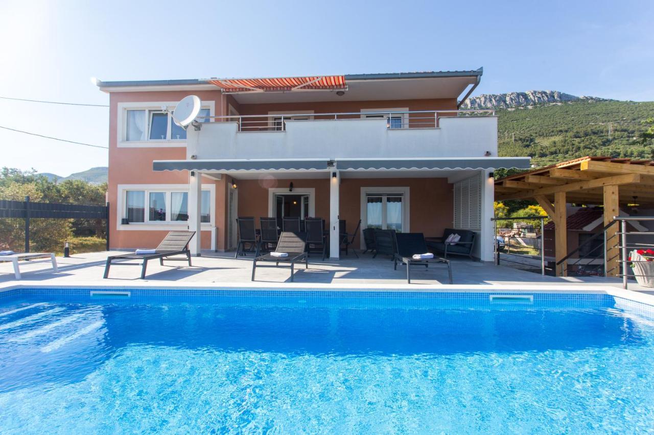Kaštel Stari Villa Ivano With Sea&Mountain View מראה חיצוני תמונה