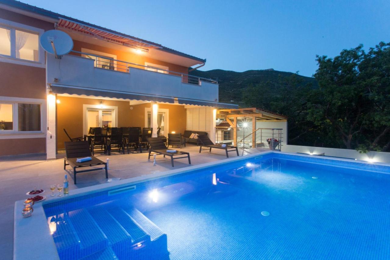 Kaštel Stari Villa Ivano With Sea&Mountain View מראה חיצוני תמונה