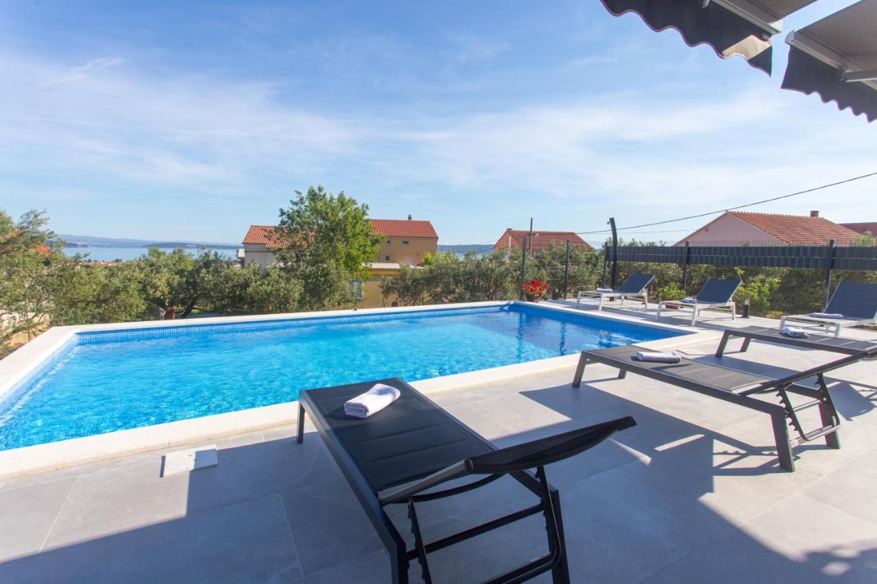 Kaštel Stari Villa Ivano With Sea&Mountain View מראה חיצוני תמונה