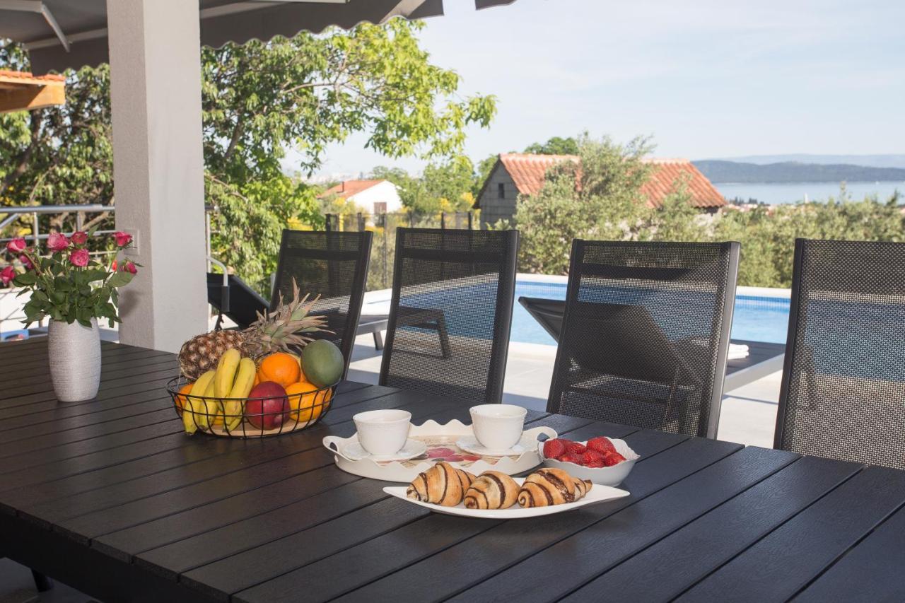 Kaštel Stari Villa Ivano With Sea&Mountain View מראה חיצוני תמונה